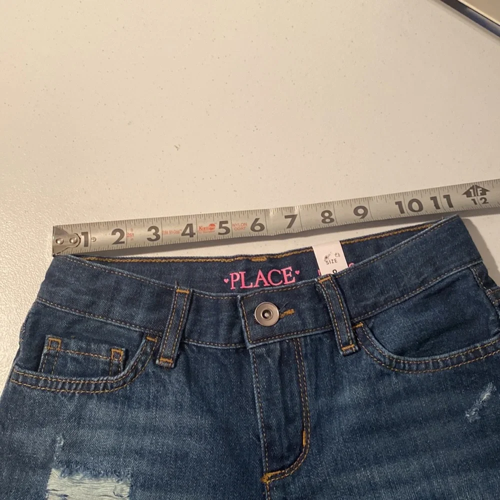 The Children's Place Jean Girl Shorts Size 8 NWT‎
